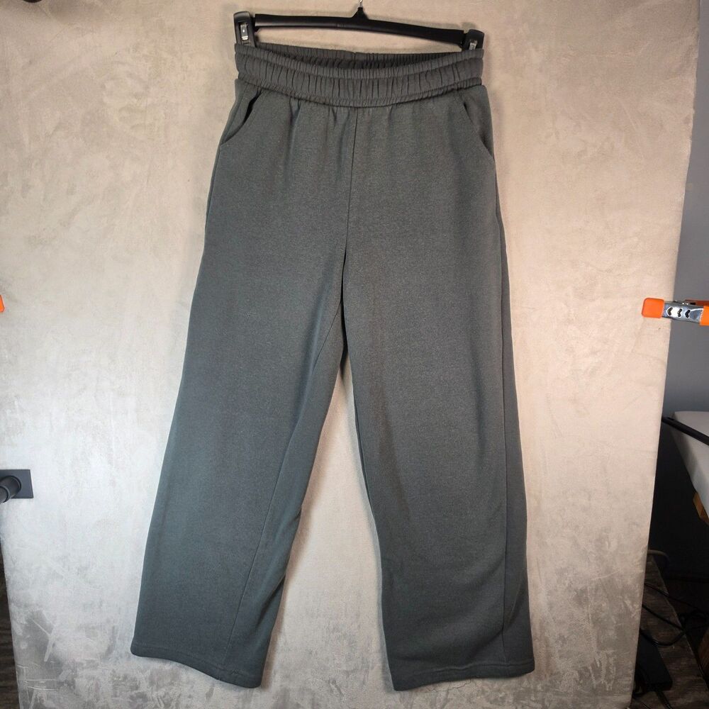 Better Together Womens Gray Sweatpants Lounge Joggers Size S Cotton Blend PK33C9